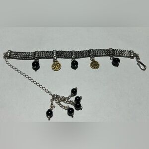 Handmade Egyptian Silver Woven Chain Bracelet